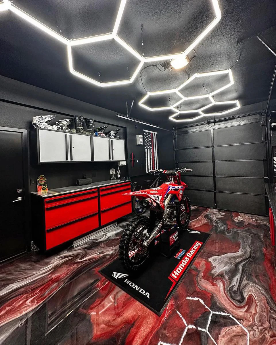 LED Hexagon Lighting 6500K Super Bright- 5-HEX - Image 4