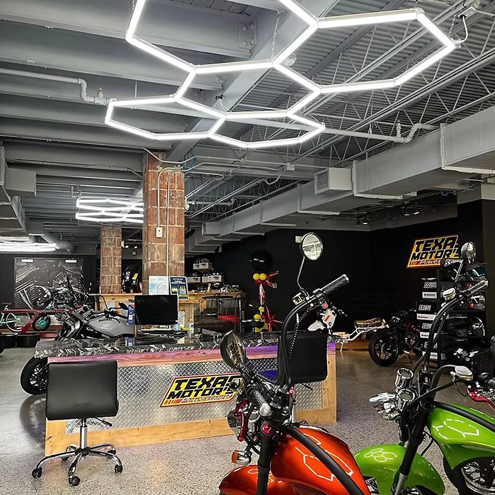 LED Hexagon Lighting 6500K Super Bright- 5-HEX - Image 7