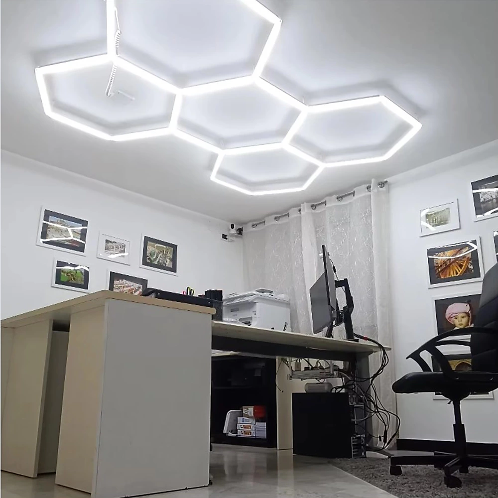 LED Hexagon Lighting 6500K Super Bright- 5-HEX - Image 5